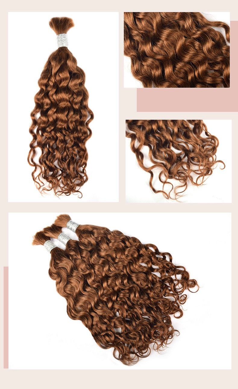 Italian Curly bulk hair