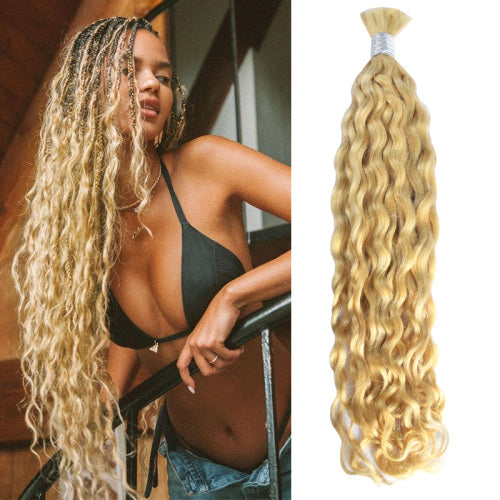 Italian Curly bulk hair