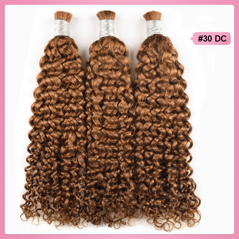 Deep Curly bulk hair